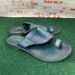 Free People Sant Antoni Leather Sandals